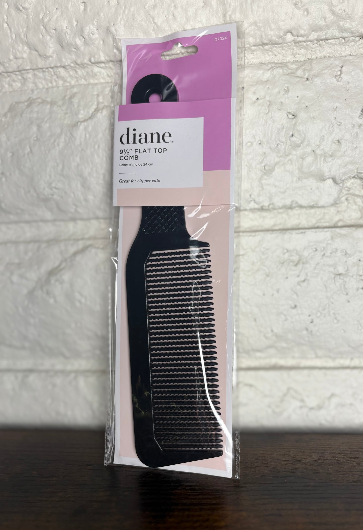 Diane 9.5" Flat top Comb